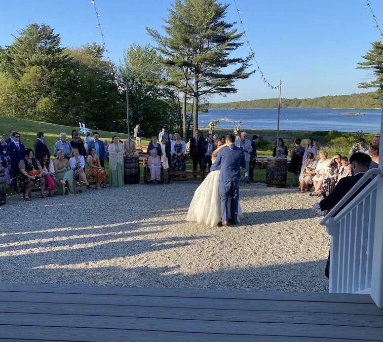 Brianna & Zach’s 1774 Inn Wedding in Phippsburg, Maine